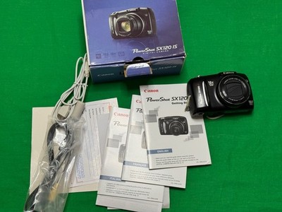 Canon PowerShot SX120 IS 12,1 MP Digitalkamera Zustand: Sehr Gut