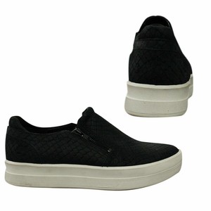 black trainers with zip