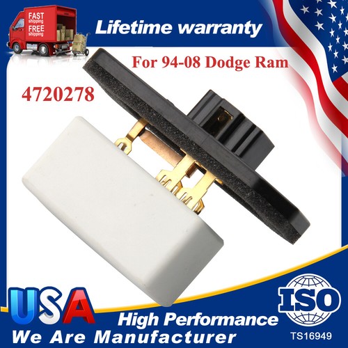 HVAC Fan Blower Motor Resistors For 942008 Chrysler Dodge Ram 1500