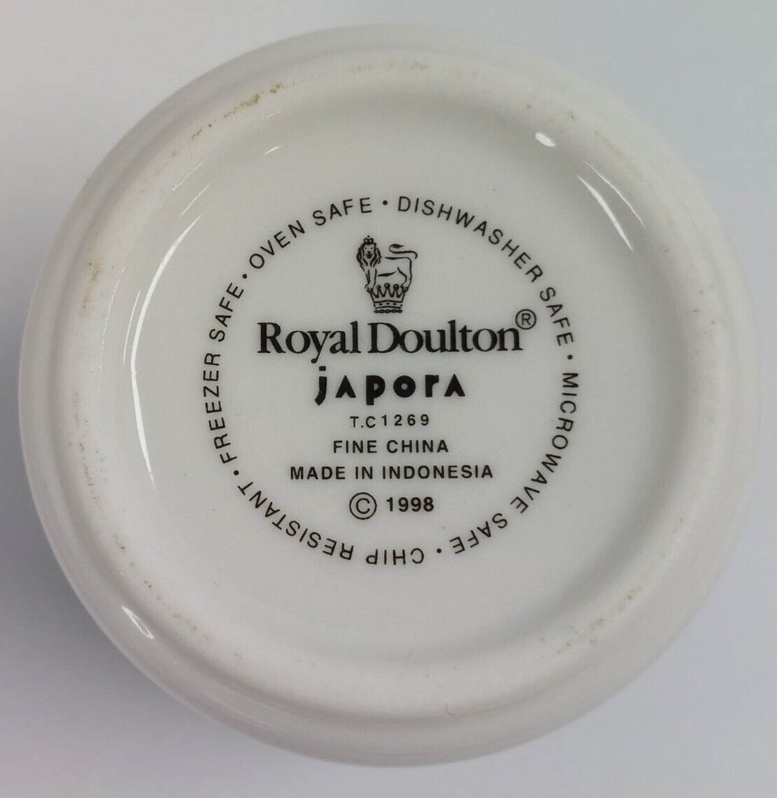 Royal Doulton Japora Fine China Spice Jars x5 1998 E6 Y134 eBay