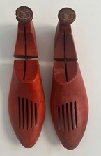 Florsheim Pair Size 8 VINTAGE Solid Wood 11" Shoe Tree Form Insert Stretcher