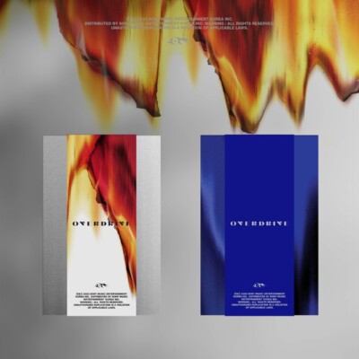 [SEALED; NEW] I.M MONSTA X - OVERDRIVE POCA ALBUM BLUE VER.