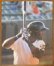 Guillermo “Gil” Heredia SIGNED Jackson Generals 8x10 color photo- ATLANTA BRAVES