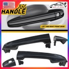 Exterior Outer Outside Sliding Door Handle Primed Black Front Left Right Pair