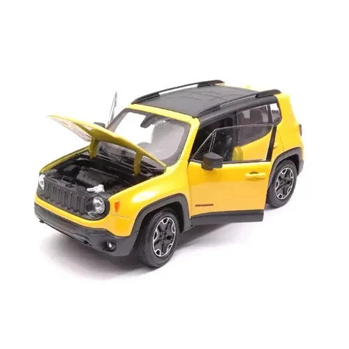 Modellino Stradali Scala 1:24 Welly JEEP RENEGADE diecast modellismo statico new - Immagine 3 di 3