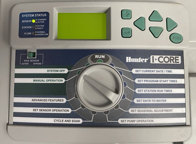 PARTS REPAIR HUNTER I-CORE IRRIGATION CONTROLLER PARTS REPAIR POWER BUT ...