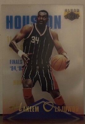 1996 Classic Clear Assets #2 Hakeem Olajuwon   B4