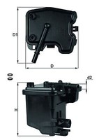 Knecht KL431D Kraftstofffilter FüR Mini Fiat Peugeot Ford CitroËN Volvo Mazda