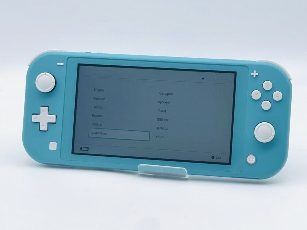 Nintendo Switch Lite Console Handheld color turquoise Used from Japan