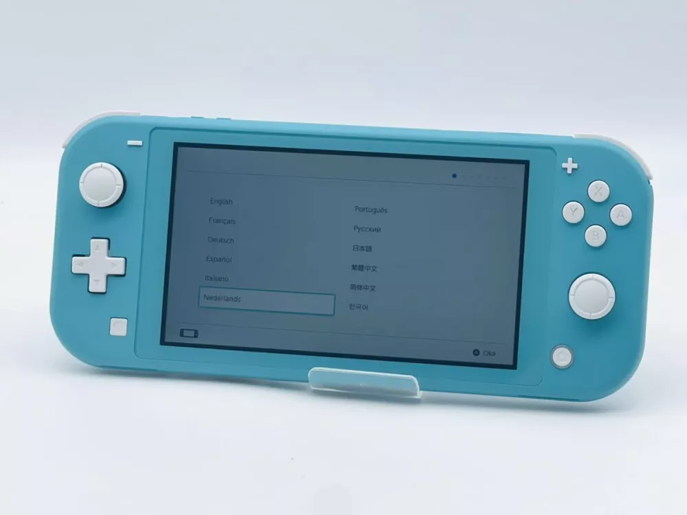 Nintendo Switch Lite Console Handheld color turquoise Used from