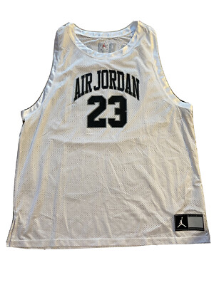 NIKE AIR JORDAN DNA MESH TANK SHADOW 1 CHICAGO BULLS JERSEY 23