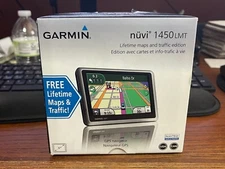 Garmin Nüvi 1450 LMT Automotive Mountable 5" Touchscreen GPS TESTED WORKING