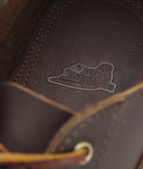 RED WING 9142 AMBER HARNESS LEATHER HANDSEWN MOC TOE WEDGE CHUKKAS