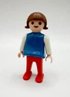 Playmobil Figure Vintage Style Girl Red/White/Blue