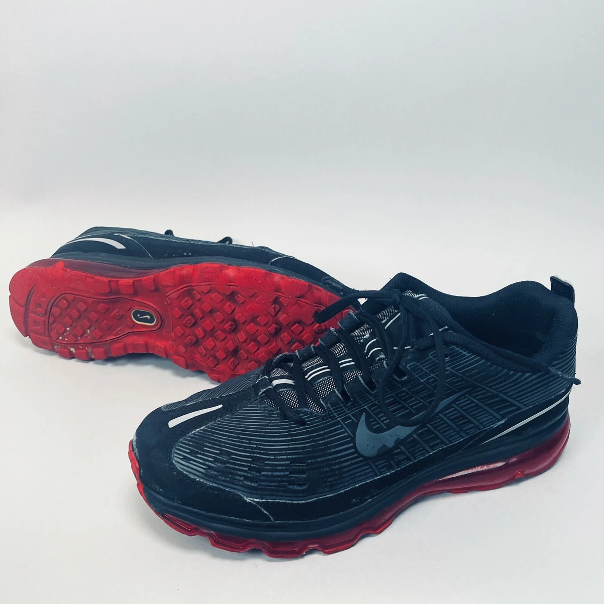 Rare Vintage 2006 Nike Air Max Running Shoe Black 525230 006 US Men s Size 12