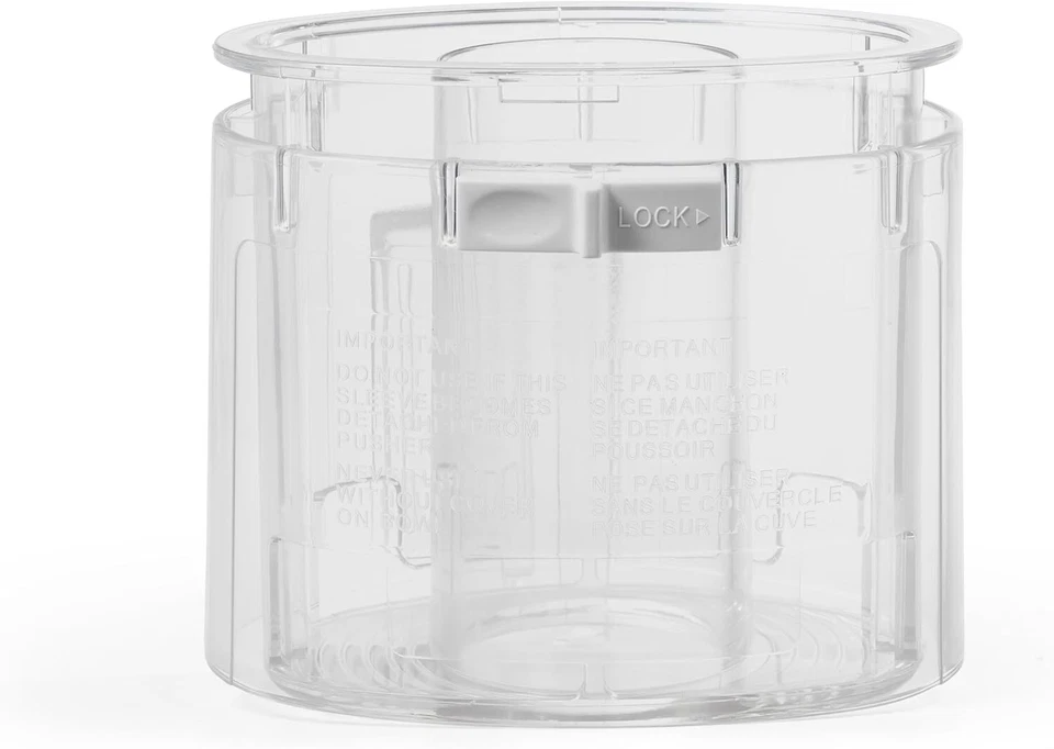 Large Pusher/Sleeve Assembly Replacement for Cuisinart DLC-018BGTX DLC-018BGTX-1 - Image 3 of 4