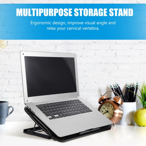 Laptop Fan Stand Adjustable Notebook Stand Cooling Stand Laptop Cooler Pad - Afbeelding 6 van 12