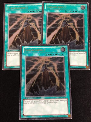 #ad Yugioh Gagagabolt ZTIN ITV03 Ultimate X3 MP Italian $2.29