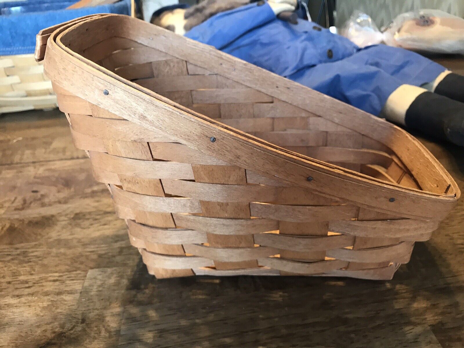 Longaberger small vegetable basket Only. Used