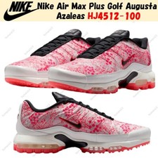 Size 10.5 - Nike Air Max Plus Golf The Masters Azalea Pack for