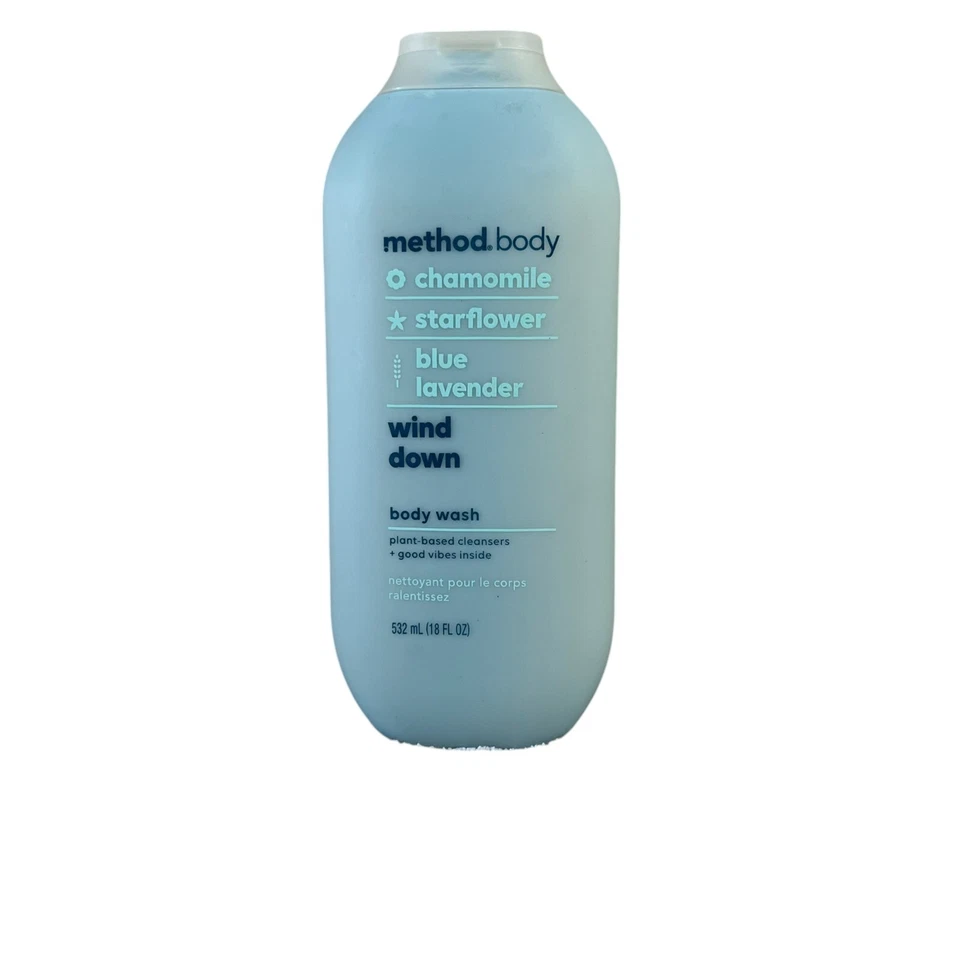 Method Body Wash Women Wind Down (18 oz. ea.) Bundle with Chamomile Lavender - Image 3 of 4