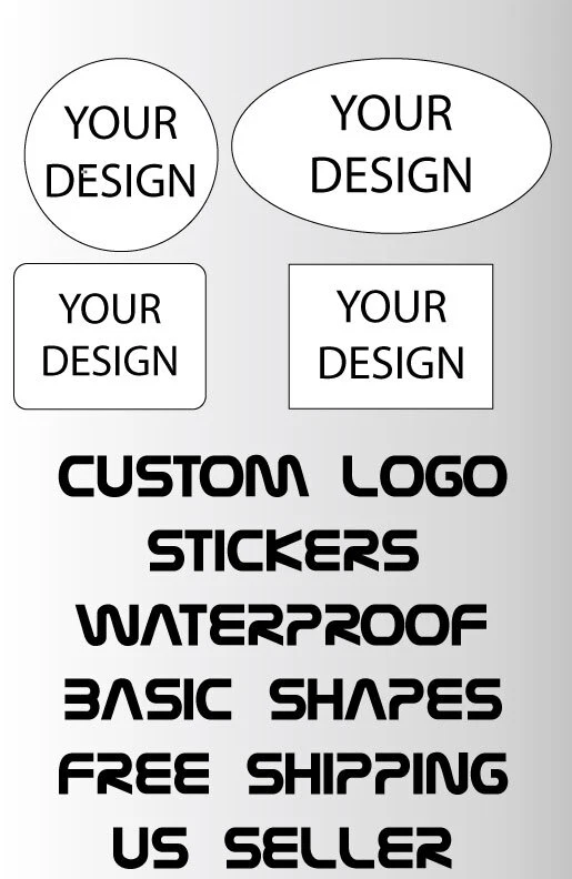 Custom Logo Stickers Product Labels Die Cut Stickers Custom Stickers Bulk Decal - Image 4 of 4