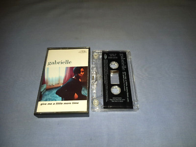 GABRIELLE GIVE ME A LITTLE MORE TIME CASSETTE TAPE SINGLE