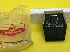 Toyota Vintage Deluxe Emblem Badge Genuine NOS