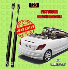 Ammortizzatori Molle Gas Pistoni Pistoncini Portellone Posteriore Peugeot 207 CC