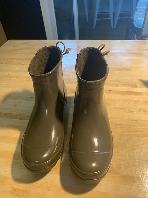 sperry walker turf rain boot olive