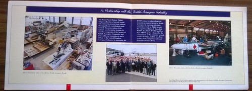Aircraft of the Royal Navy - 16-Page Commemorative Booklet. Fully Illustrated - Picture 9 of 9