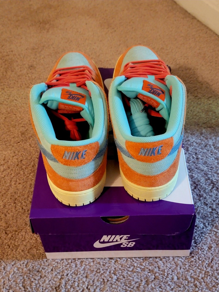 Nike SB Dunk Low Orange Emerald Rise | eBay Nike SB Dunk Low Orange Emerald Rise | eBay