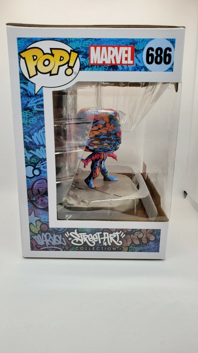 Funko POP Marvel Street Art Collection Miles Morales 686 NYCC 2020