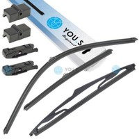 You.S Original Scheibenwischer SET Vorne + Hinten FüR Opel Corsa E (X15)