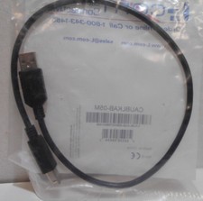L-Com USB Cable Type A - B Cable, 0.5m CAUBLKAB-05M