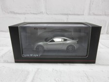 1:43 Kyosho Toyota 86 Style J Matte Gray Diecast Model Car CHN