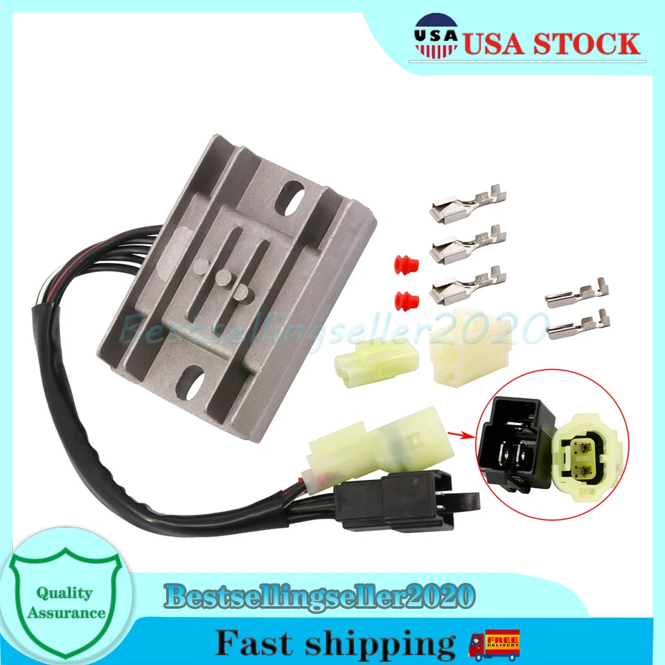 Se adapta a Arctic Cat 300 4x4 280cc 2001-2005 regulador de voltaje rectificador 230-22171 EE. UU. Foto 3 de 4