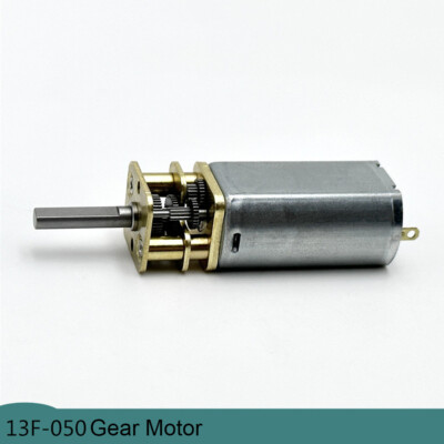 Mini 13F-050 Gear Motor DC 3V 6V 9V Full Metal Gearbox Robot Intelligent RC Car