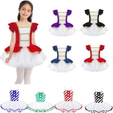 US Girls Ballet Dance Performance Princess Party Costume Ice Skating Tutu Dress