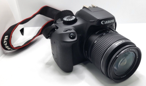 Canon EOS 4000D DSLR Camera with EFS 18-55mm Lens - Charger Included - Afbeelding 1 van 3