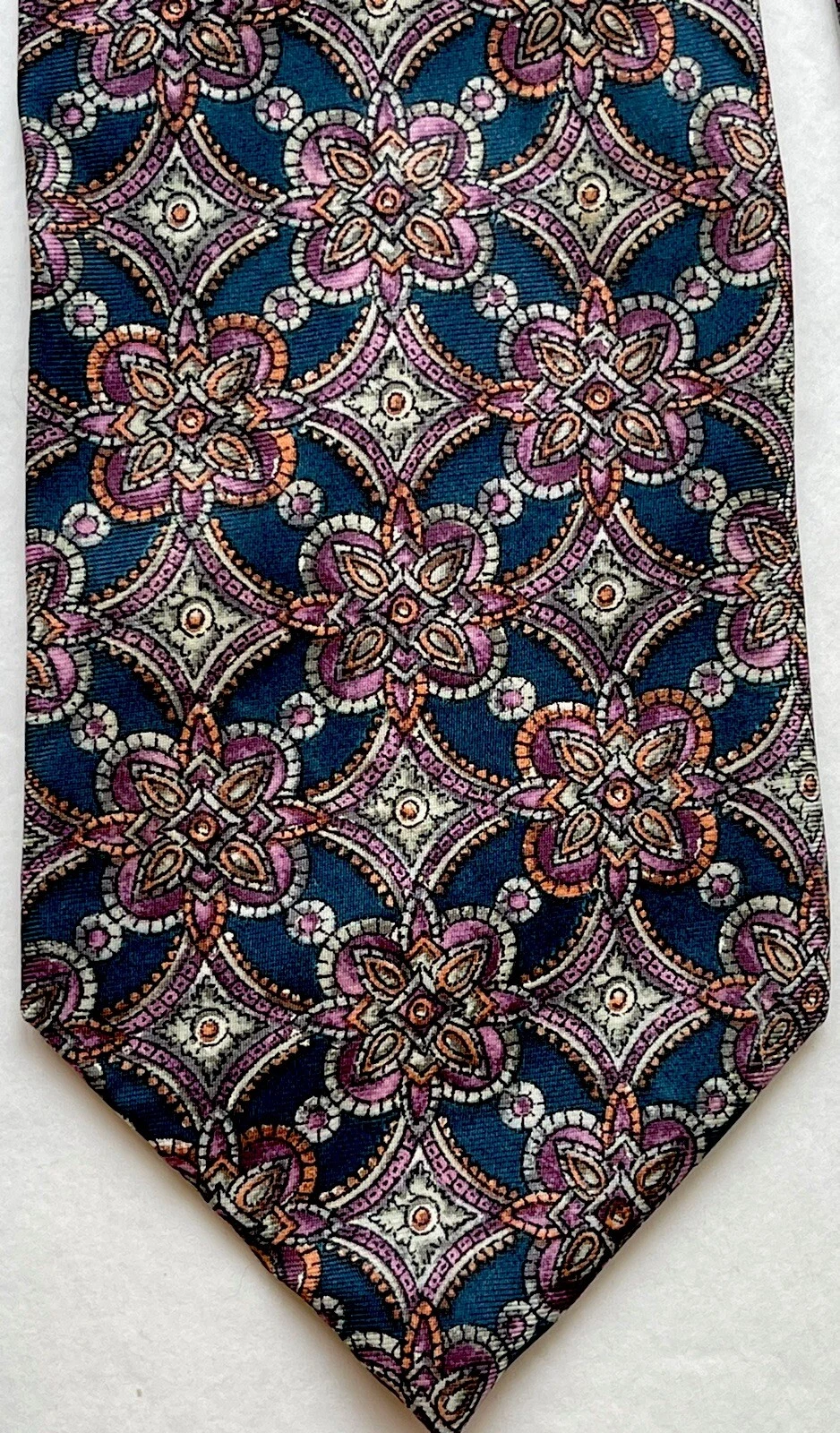 Cravate en soie vintage Christian Dior Monsieur   Fabriquée aux États Unis ~ Très rare ~