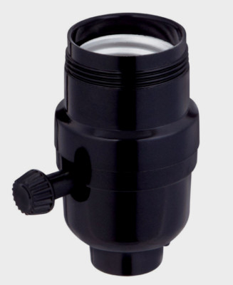 JANDORF Medium Base PHENOLIC ON/OFF TURN KNOB SOCKET 250 Watt Light Lamp 60545