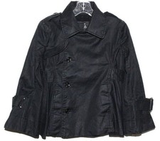 G-star Raw Women's Jacket Waxed Cotton Charcoal Size S