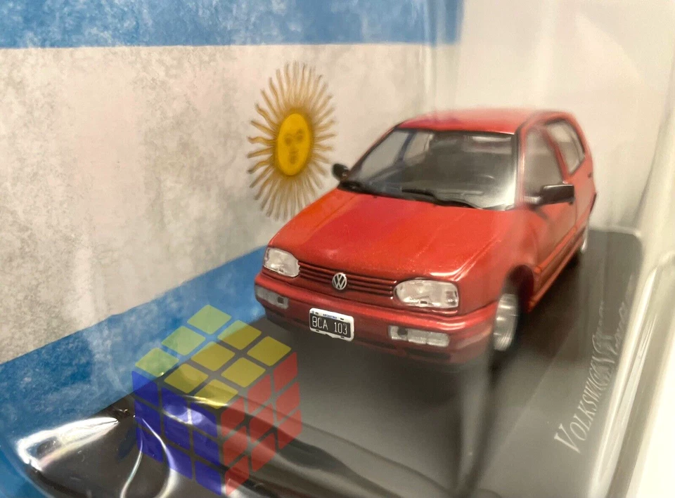 Coche Volkswagen Golf Serie III  (Escala 1/43) VW. Golf, Serie 3, GL (año 1997) - Imagen 4 de 4