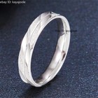 Pure Platinum 950 Pt950 3.5mm Wide Men Women Band Rings Us Size 5-10 3.6-6.0g