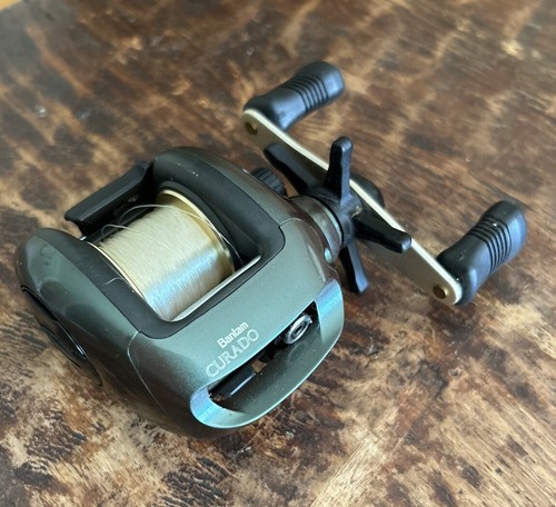 Shimano Left Handed Curado K CU201HGK Spinning Fishing Reel - Picture 1 of 5
