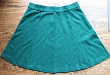 VTG JC Penney  s Fashions Girls Green Skirt