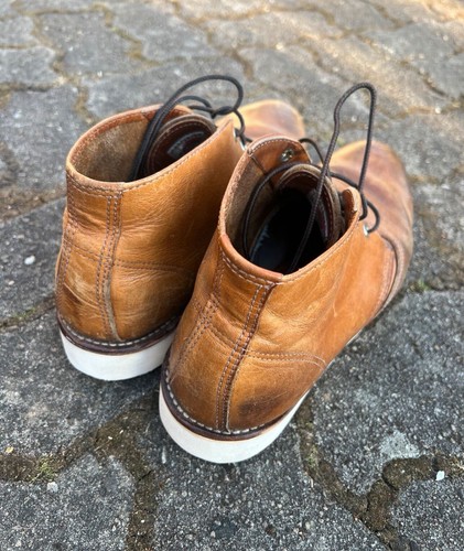 Red Wing Boots Chukka Stiefel Neue Sohle Vibram 44,5 11 Top Patina - Bild 4 von 7