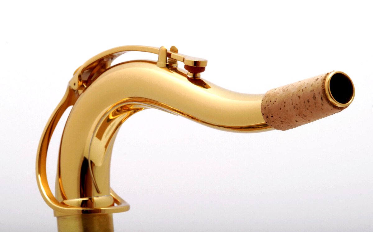 Manche De Saxophone Ténor Yamaha Custom - Laqué Or, Modèle TE1/E1, Niveau Expert, Neuf Sous Blister