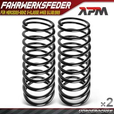 2x Federn Fahrwerksfeder Vorderachse für Mercedes-Benz G-Klasse W463 Bj.ab:1989 2x Federn Fahrwerksfeder Vorderachse für Mercedes-Benz G-Klasse W463 Bj.ab:1989
